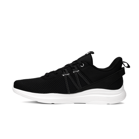 Sneakers Peak pour homme en noir et blanc, design sportif et minimaliste, avec maille respirante et semelle légère offrant confort et maintien pour le running et la marche quotidienne