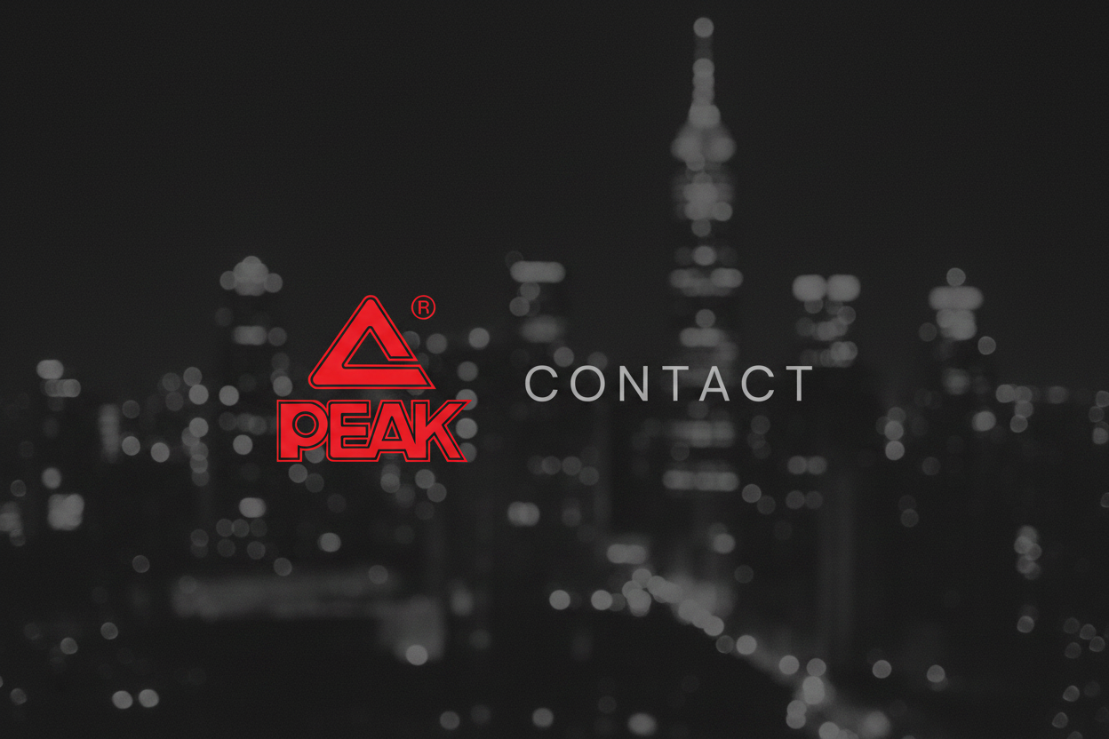 PEAK Contact Banner - Exact Logo