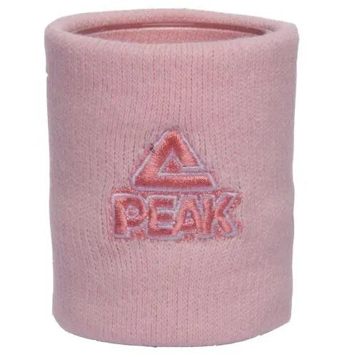 Serre-poignet PEAK rose pour sport, maintien du poignet et absorption de la transpiration.