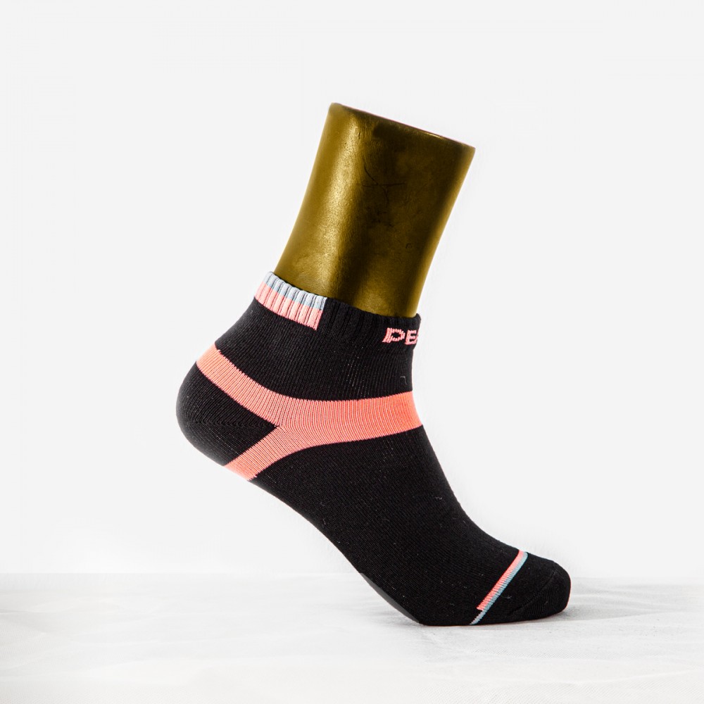 Chaussette Noir rose