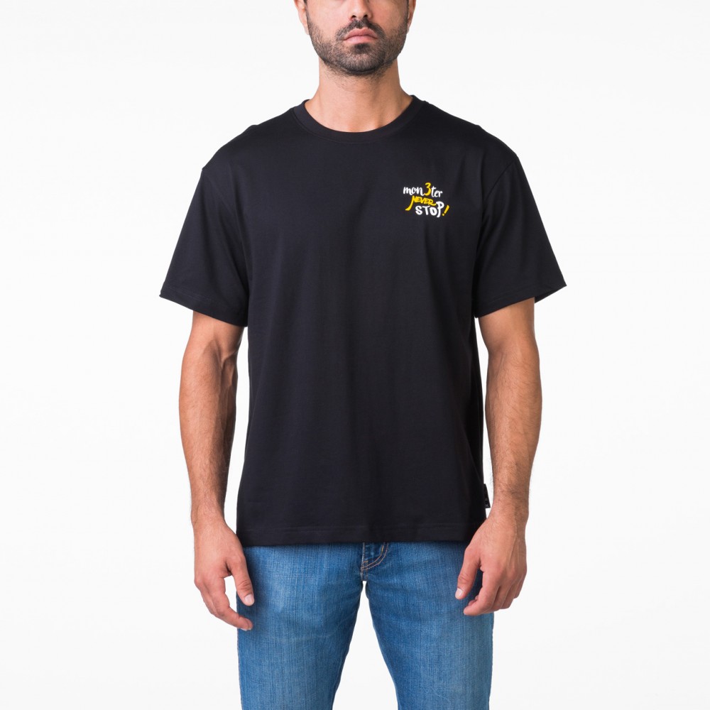 T-shirt stars Noir