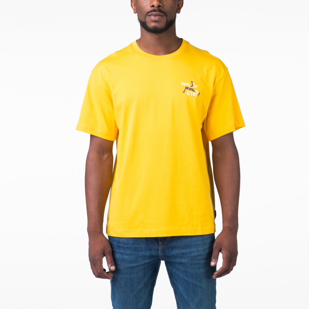 T-shirt stars Jaune