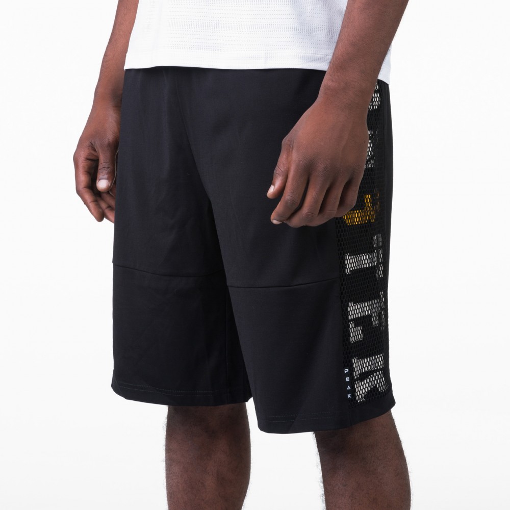 short noir blanc jaune large en tunisie  basketball et lifestyle homme