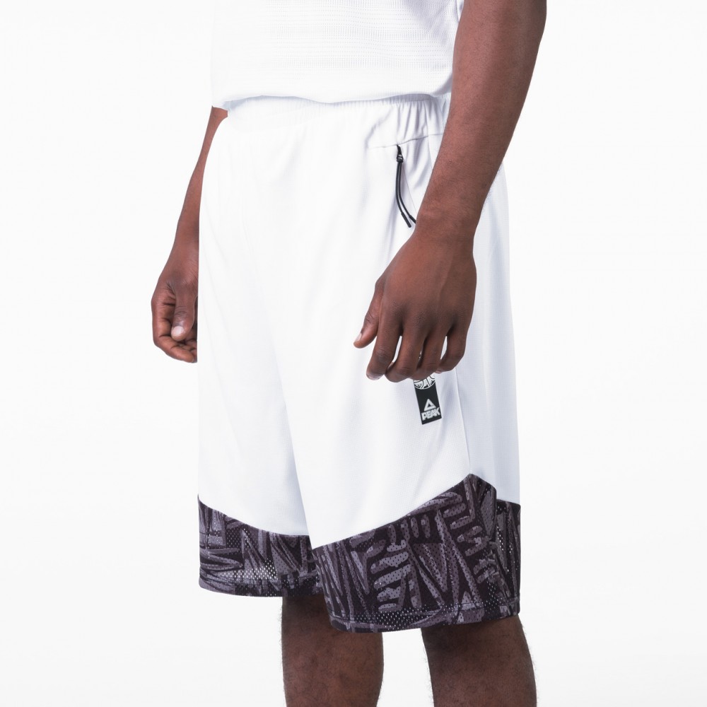 short monster blanc noir gris basketball tunisie