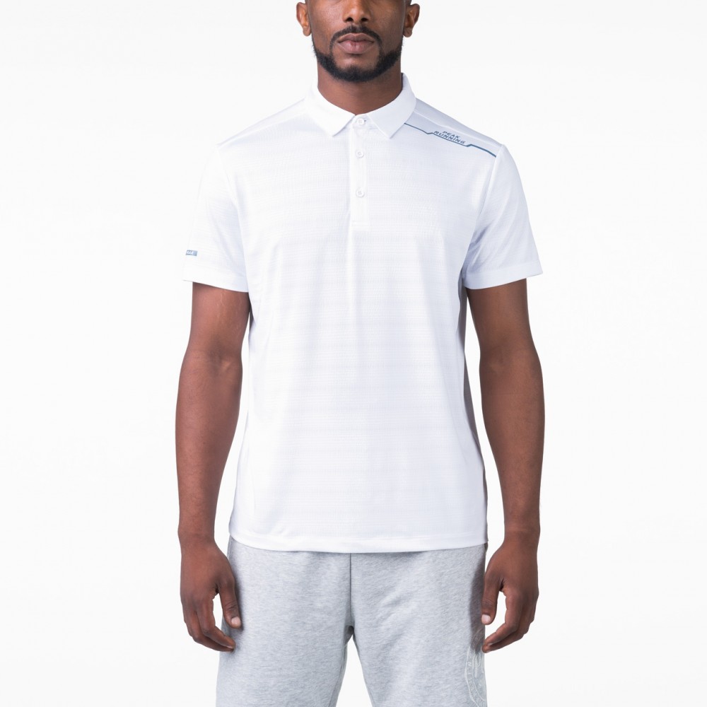 Polo peak running Blanc