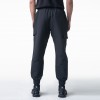 Pantalon noir large et légère élastique