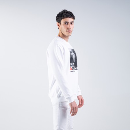 Sweat-shirt armour Blanc