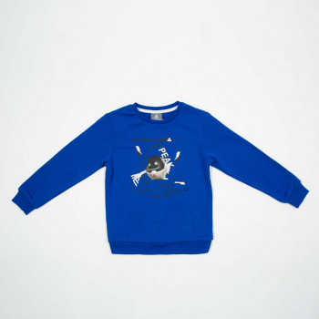 Sweat-shirt peak club Bleu