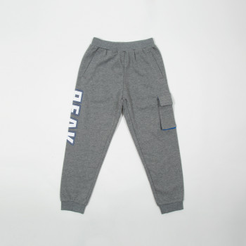 Pantalon little cargo Gris