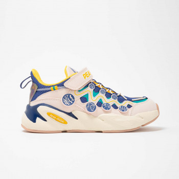Chaussure taichi jr Beige bleu