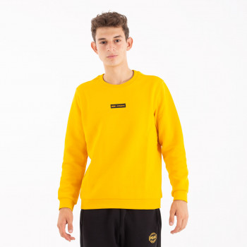 Sweat shirt athletic Jaune