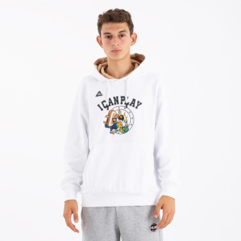 Capuche i can play Blanc