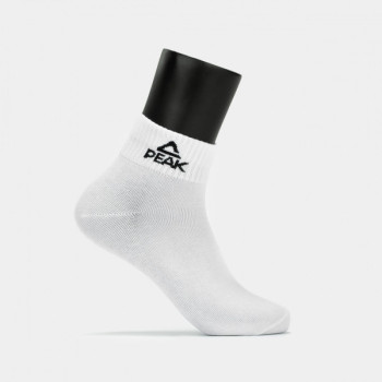 Chaussette coupe haute Blanc