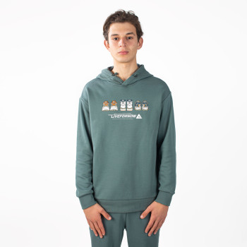 Sweat-shirt à capuche...