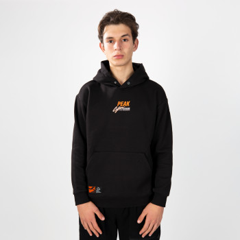 Sweat-shirt à capuche lfn Noir