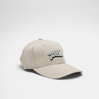 Casquette peak Beige