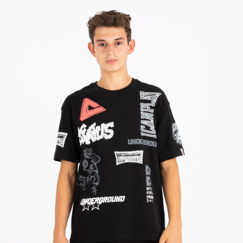 T-shirt genius Noir