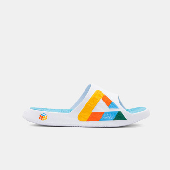 Taichi slipper jr Blanc bleu