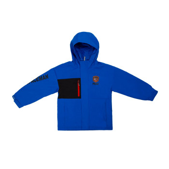 Veste a capuche space Bleu