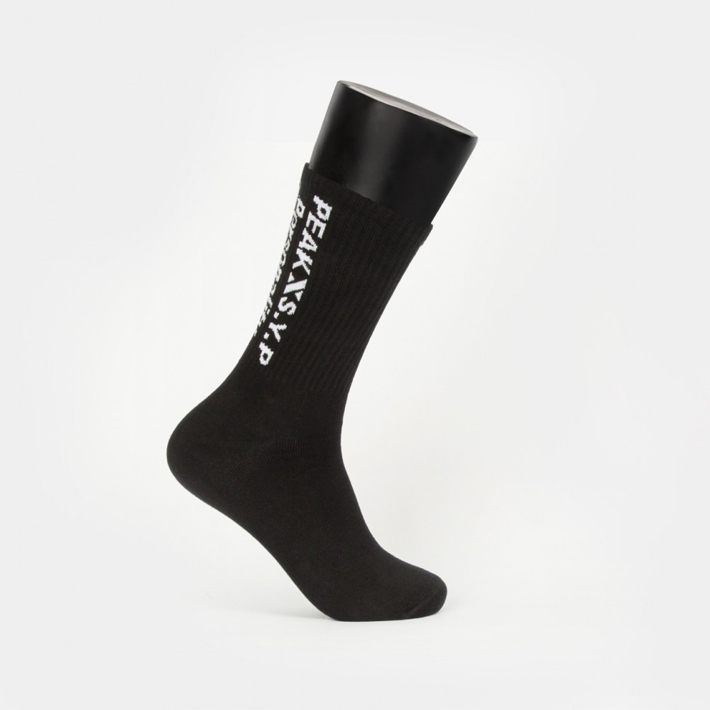 High cut socks Noir