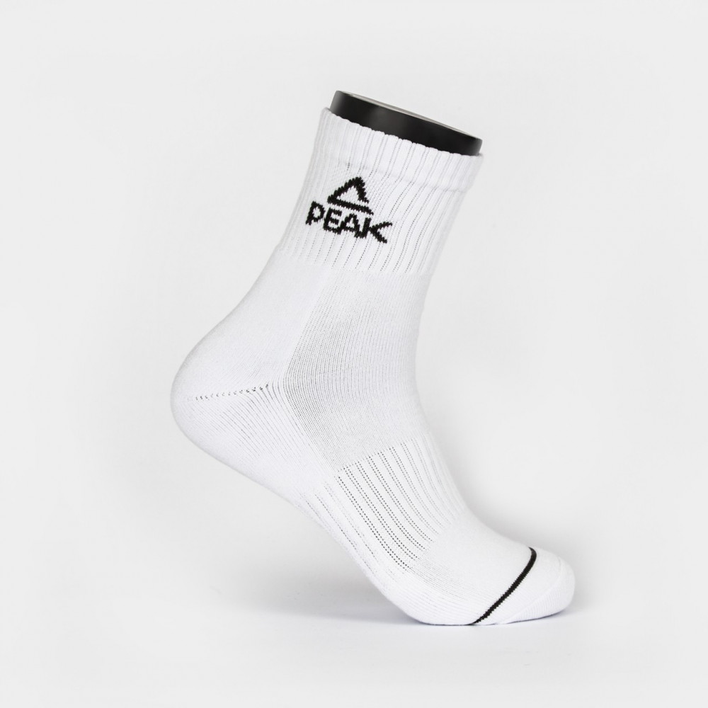 Chaussette coupe haute Blanc
