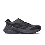 Sneakers Peak  pour homme, coloris gris et noir, avec semelle épaisse et design audacieux. Chaussure confortable et stylée pour un look moderne.