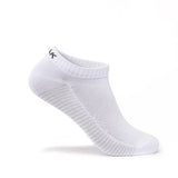 Lot de chaussettes basses PEAK en coton respirant, couleurs assorties blanc, gris et noir, offrant confort, maintien et douceur pour le sport ou le quotidien.