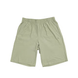 Short kaki clair Peak pour homme, coupe sportive avec taille élastique et poches latérales, idéal pour l’entraînement et les sorties quotidiennes.

