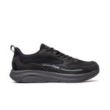 Baskets de running Peak pour homme en noir, légères et respirantes avec semelle confortable, idéales pour le sport et un usage quotidien